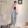 SAINT L’UCK/圣媛女装刺绣牛仔裤A7419C19 商品缩略图0