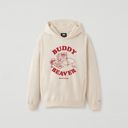 【2件9折】【ROOTS】卡通海狸宽松连帽卫衣 商品图4