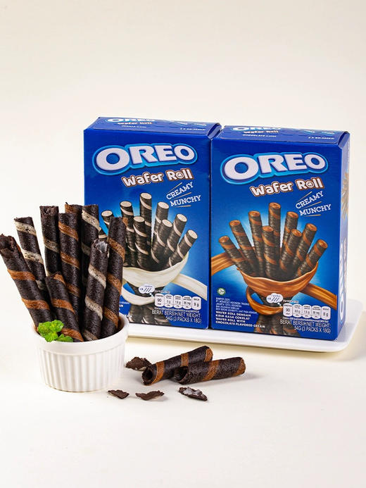 奥利奥夹心威化卷巧克力味54g 商品图4