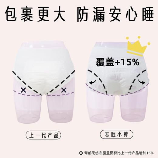 她研社夜用春眠小裤系列 安心裤安睡裤卫生巾超薄防漏量大 商品图1