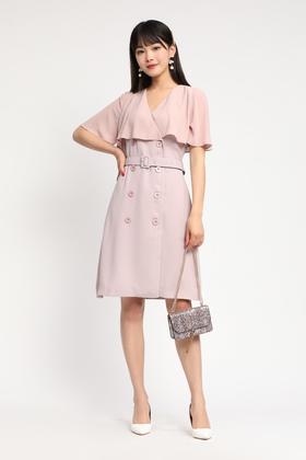 amadella 甜美气质款V领连衣裙 11733