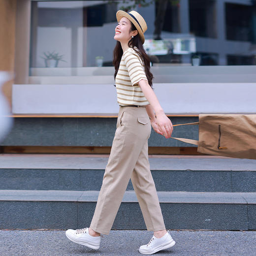 24春夏新款薄超细含桑蚕丝套头针织衫 商品图2