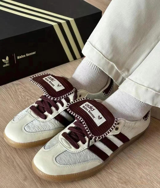 现货 THS 4.13-无 阿迪家 情侣款 好看好穿好搭配联名板鞋 4色 QZ083 商品图1