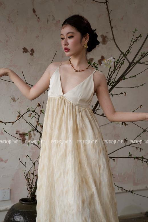 【门店同款】ENJOY夏季云敛-白玉兰山吊带连衣裙 157397122 商品图3