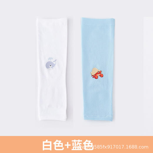 【39.9/任选3双！】A类品质儿童冰袖防晒防紫外线UPF50+冰丝套袖套，高弹透气柔韧活动不受限，分段舒压佩戴更舒适！-ry 商品图14