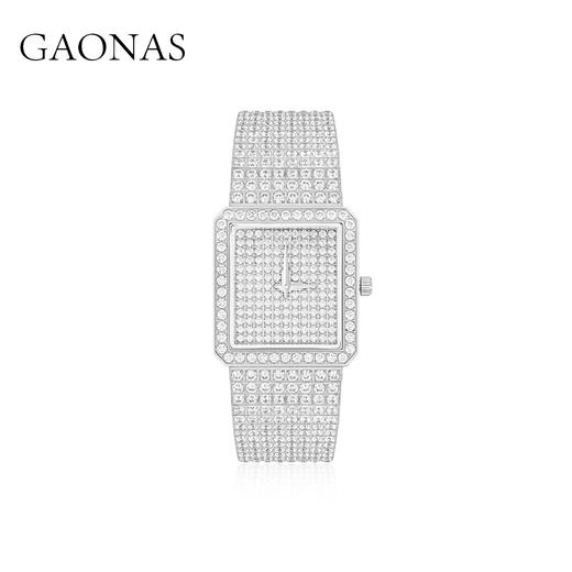 GAONAS高纳仕满钻时尚潮流女士腕表镶钻百搭10425SW 商品图0