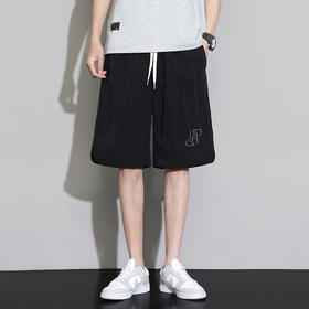 【新款DSL】大依优型大码五分裤大号裤子弹力透气加肥加大夏季松紧腰宽松运动短裤沙滩裤