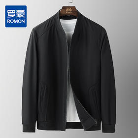 秋装上新【防风立体斜纹】罗蒙春秋棒球服夹克男士外套经典男士夹克休闲百搭外套男