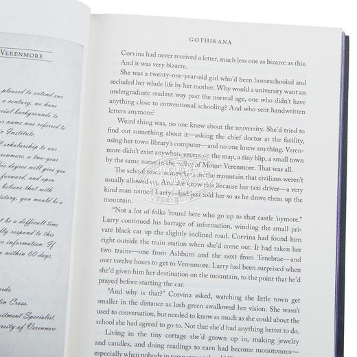 【中商原版】哥提卡纳 Gothikana 英文原版 Runyx 浪漫主义小说家 哥特式爱情故事 奇幻 惊悚小说 商品图3