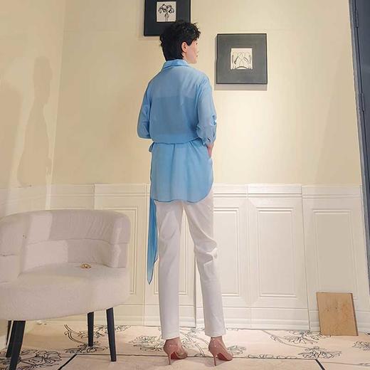 SAINT L’UCK/圣媛女装时尚系带衬衫A7518E07 商品图2