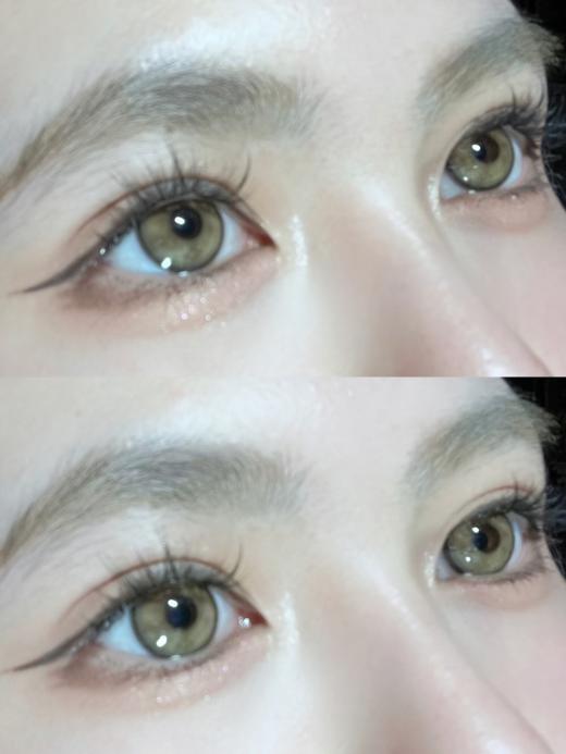 laseecon半年抛 贝鲁棕 14.2mm 含硅水凝胶 美瞳 清透琥珀棕 商品图0