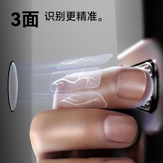 鹿客S6Max指静脉猫眼双摄大屏智能锁 商品图2