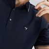 【不变形领】【5A抗菌2A防螨】柒牌短袖男polo衫2024夏季薄款商务休闲翻领T恤	126T73430 商品缩略图2