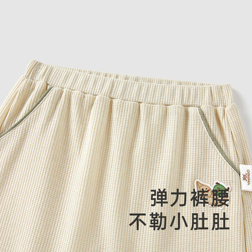 【商场同款】英氏儿童裤子夏季纯棉透气男宝pp裤新款休闲裤 商品图4