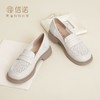 信诺舒适透气乐福鞋女网纱单鞋2024新款春夏季网面女鞋软底妈妈鞋24C2382-1 商品缩略图1