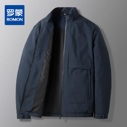 【防风垂感】经典立领夹克男防风外套男大口袋男士夹克男士外套 商品图0