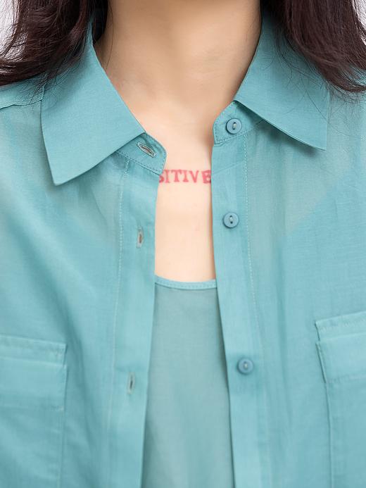 XIAOYU|工装风丝棉衬衫242SY041 商品图4