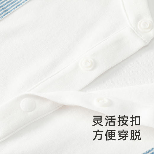 【商场同款】英氏婴儿T恤纯棉男宝短袖透气上衣百搭春夏新款 商品图3