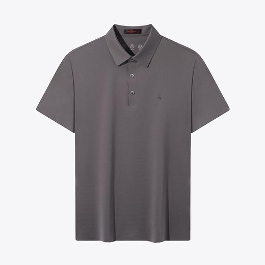 【桑蚕丝】柒牌翻领男士polo衫短袖2024夏季新款弹力透气T恤上衣	126T73360 商品图4