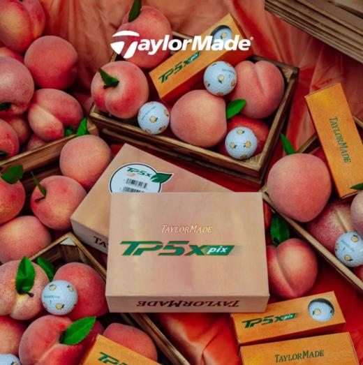 TaylorMade泰勒梅2024大师赛限量版TP5 /TP5x水蜜桃限量高尔夫球 商品图0