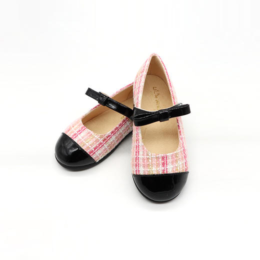 【非质量问题不退换】LW拼接小香风单鞋 商品图4