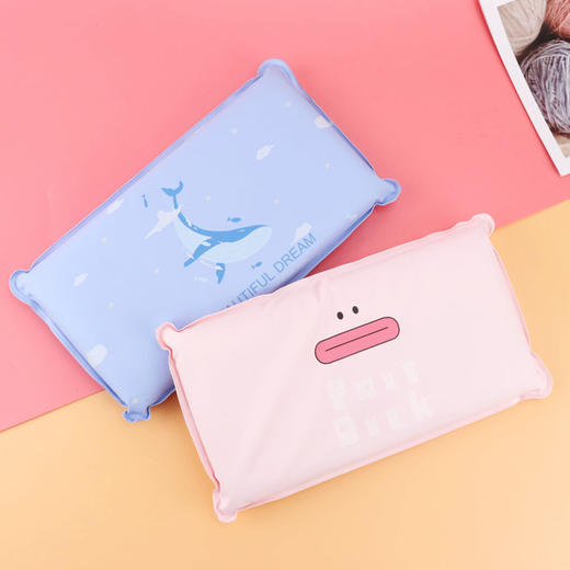 超值两件装！【夏日清凉冰枕】夏季午睡冰枕卡通透气冰垫，可爱宝宝降温泡泡棉免注水枕头，物理降温 快速散热-lm！-ry 商品图1