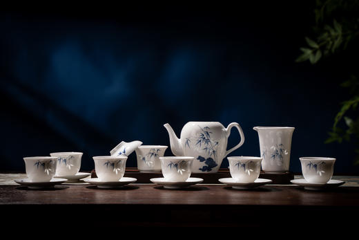 富玉  景德镇陶瓷节节高16头茶具功夫茶具 商品图0