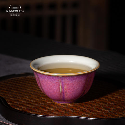 问鼎汝钧圆形葵口杯 商品图4