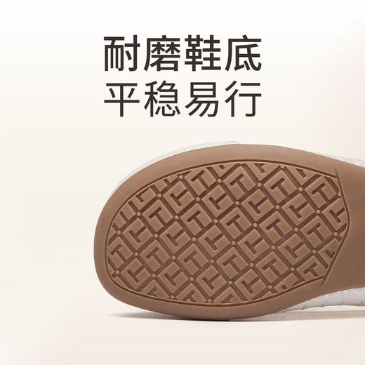 信诺 脚宽舒适女鞋 2024新款网纱凉鞋中跟粗跟妈妈鞋洋气软底皮鞋24C3870-1 商品图4