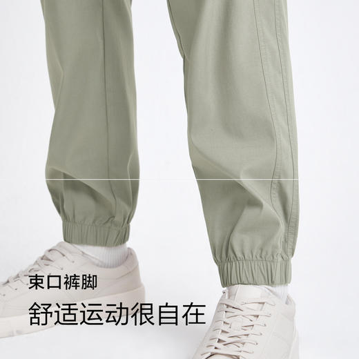 森马休闲裤男夏季新款松紧腰束脚裤凉感易打理长裤 商品图2