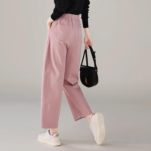 裁缝学苑AS227新款显瘦高腰通勤九分裤子哈伦萝卜裤纸样女装打板 商品图2