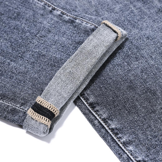 【断码清仓】HX 夏季水洗牛仔长裤合体版型S201422141101 商品图7