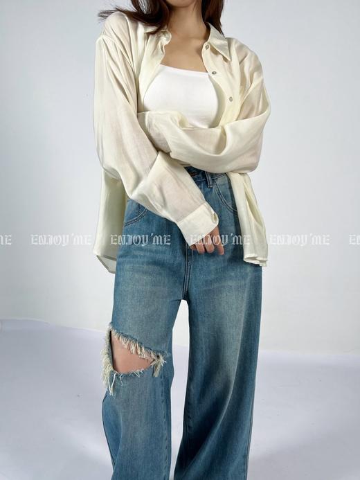 【门店同款】ENJOY夏季割破设计阔腿裤 157044870 商品图7