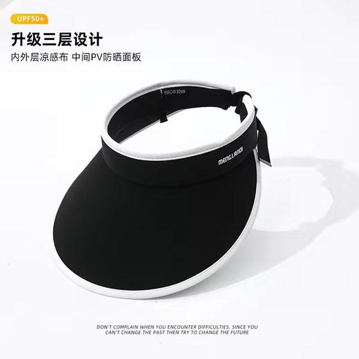 【新品！夏季冰丝遮阳帽】清新夏日，敞亮大帽檐，完美显脸小，UPF50+全脸防晒技术，紫外线阻隔率超98%。骑车、旅游、度假必备，时尚又实用的防晒利器！ 商品图6