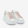 ALEXANDER MCQUEEN 亚历山大.麦昆 女士银尾阔型休闲运动鞋 白色 718232 WIEE4 9071 商品缩略图1