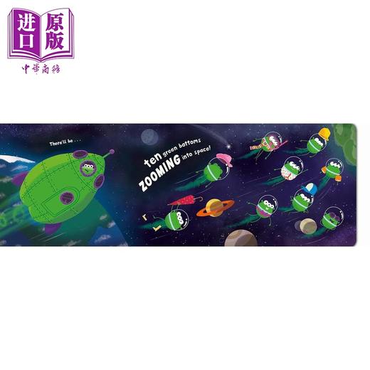 【中商原版】十个异星人Mike Byrne Ten Green Bottoms A laugh-out-loud rhyming counting book英文原版 儿童绘本故事图画书 商品图3