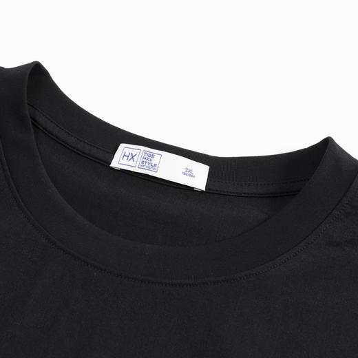 【秒杀专属】HX 夏季圆领短袖T恤微宽松版型S102423051101/02 商品图7