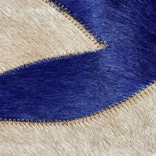 伽罗 JALO 克莱因蓝剪纸风格牛皮画 燕归来&未来可期-下单2天内发货 商品图3