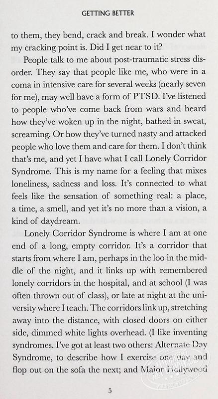 预售 【中商原版】迈克尔 罗森 变得更好 关于经历 克服和度过难关的人生教训 Getting Better 英文原版 Michael Rosen 励志 商品图6