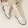 信诺舒适透气乐福鞋女网纱单鞋2024新款春夏季网面女鞋软底妈妈鞋24C2382-1 商品缩略图5
