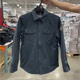 瑕疵Eddie Bauer/艾迪鲍尔 男士工装口袋休闲保暖衬衫式夹克