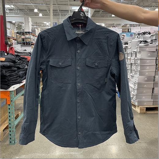 瑕疵Eddie Bauer/艾迪鲍尔 男士工装口袋休闲保暖衬衫式夹克 商品图0
