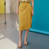 EITIE爱特爱夏季新款时尚气质高腰裙摆开叉半身裙7406108 商品缩略图2
