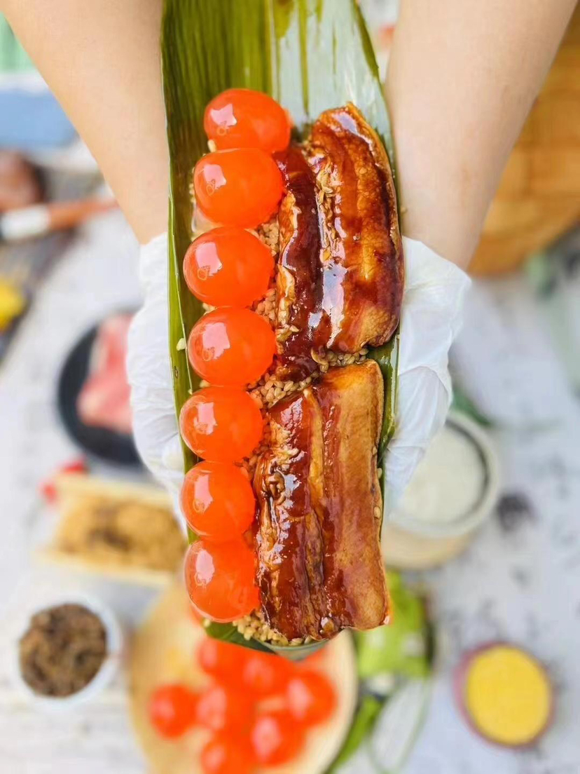 【新品】七龙珠巨无霸蛋黄肉粽