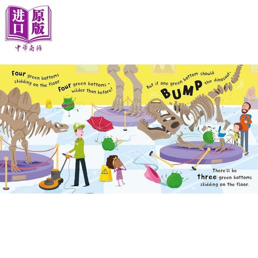 【中商原版】十个异星人Mike Byrne Ten Green Bottoms A laugh-out-loud rhyming counting book英文原版 儿童绘本故事图画书 商品图1