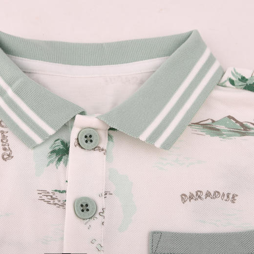 棉果果夏季新品男童珠地棉短袖POLOM212140224276 商品图2