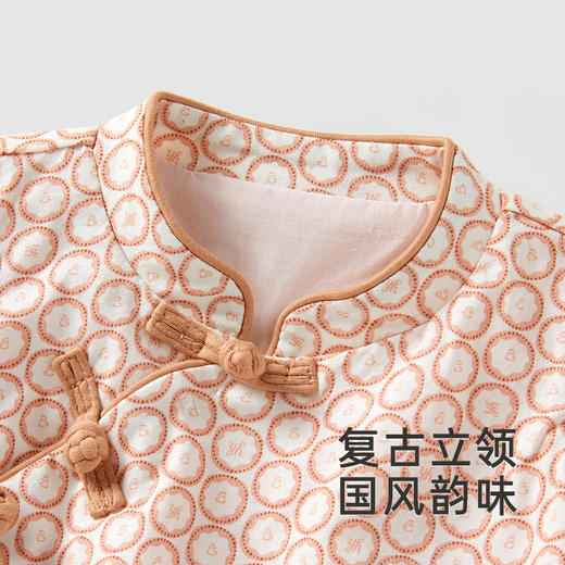 【商场同款】英氏婴儿衣服新中式女童夏季透气国风套装新款 商品图4