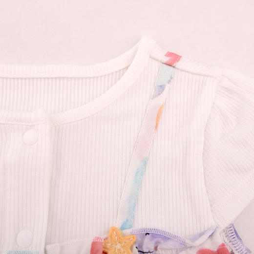 棉果果夏季新品女童对开无袖连体衣M222722224220 商品图2