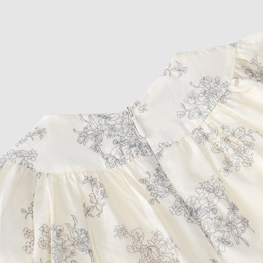 英氏-童衣类（夏）H4英梭短蛤浅雅杏66CM女 商品图3