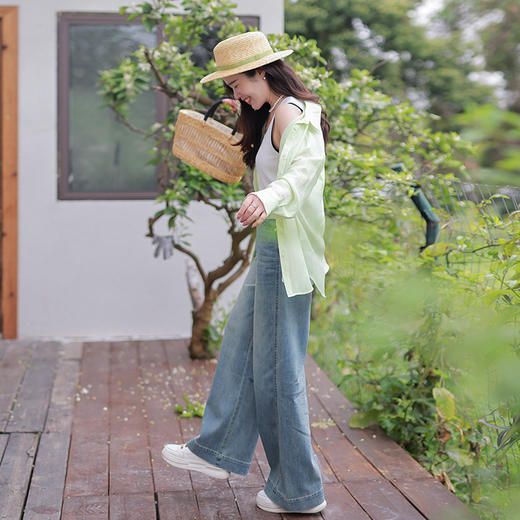 【福利清仓】一条可以穿到盛夏的牛仔裤 商品图3